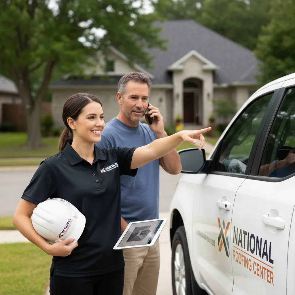 National Roofing Center customer support in Vernon Center